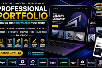 design pixpa cargo crevado orson sitew webself slashpage vzy portfolio website