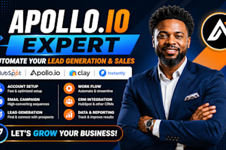 setup hubspot gohighlevel zoho CRM apollo io clay n8n zapier make