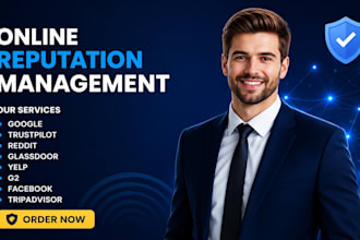 do ORM, online reputation management and maintain credible digital presence