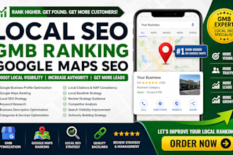 do local seo gmb ranking google maps backlinks search visibility authority gbp