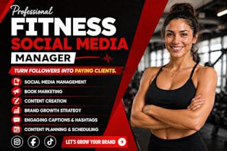 manage your gym, fitness coach, personal trainer social media marketing