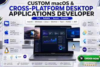 develop custom native macos desktop apps using swift electron or tauri