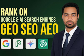 do GEO SEO aeo to boost website ai search visibility and google ranking