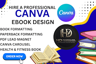 create ebook, canva book design, workbook design, lead magnet, ebook formatting