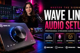 setup elgato wave link audio routing for obs and streaming,