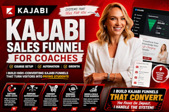 do kajabi online course sales funnel for coaches course setup automation