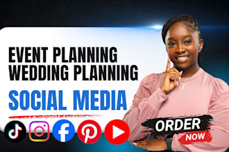 be your event planning, wedding event rental party rental social media marketing