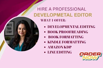 do book editing proofreading kindle formatting for amazon KDP
