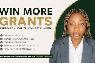 research foundation grants and write winning nonprofit grant proposals