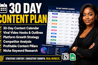 blueprint 30 day content plan instagram strategy calender maximum visibility