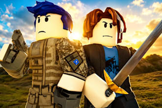 create a roblox mini movie with script voice and editing