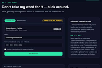 integrate stripe, paystack or payfast payments into your website