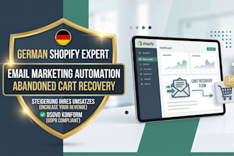 setup shopify email marketing automation and abandoned cart recovery
