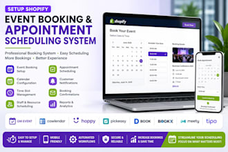 setup shopify event booking gm event cowlendar hoppy pickeasy d bookx meety tipo