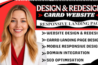carrd website redesign carrd landing page redesign carrd website design carrd co