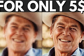 restore, enhance and upscale low quality images