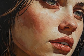 paint renaissance art oil painting portrait