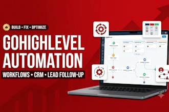 build build gohighlevel automation, ghl workflows  CRM automation