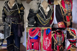 sew fabric costume custom outfit cosplay creation cosplay commission costume