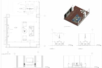 draw professional 2d architectural floor plans in autocad