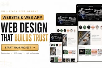 design and develop your website