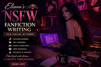write nsfw fanfiction catfight bdsm anime kinky erotica smut gay romance story