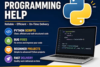 help with python programming tasks and beginner projects