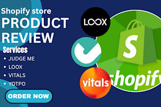 setup shopify product review judge me loox yotpo vitals ali reviews junip avada