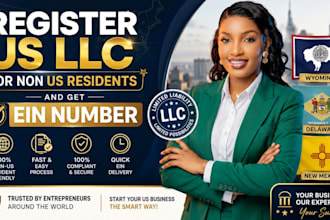 register US llc for non US resident and get ein number