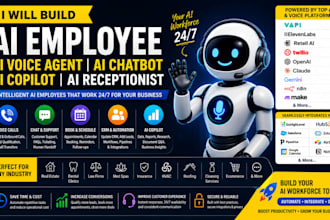 ai employee ai voice agent sale sdr customer support ai copilot rag agent system