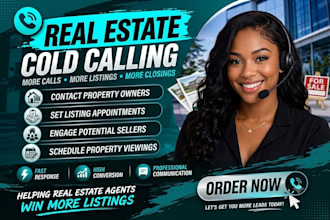 real estate cold caller, cold calling real estate, janitorial cold calling