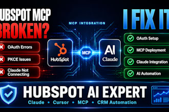 integrate claude ai with hubspot CRM using mcp oauth and cursor