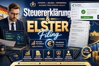 file your annual steuererklarung with maximum deductions and elster submission