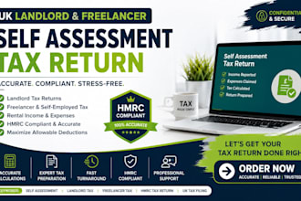 prepare your landlord or freelancer self assessment tax return