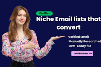 build niche targeted email lists for your marketing campaigns