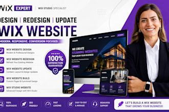 design wix website redesign redesign wix update wix build wix studio website