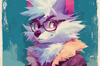 draw art of you furry characters