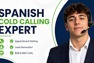 do spanish cold calling, appointment setting, lead generation for your business