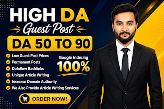 publish high da guest posts with permanent dofollow backlinks