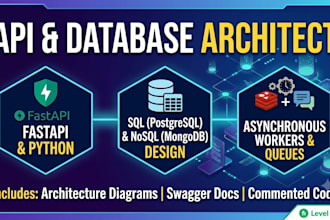 data architecture and API design with fastapi
