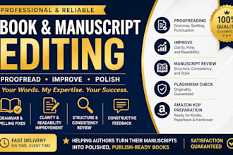 format, publish and optimize your amazon KDP book