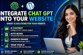 integrate ai deepseek, chatgpt, openai model into your business website