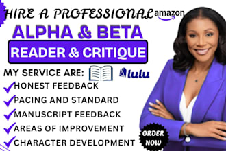 beta read your fiction story romance novel, fantasy novel, beta read critique