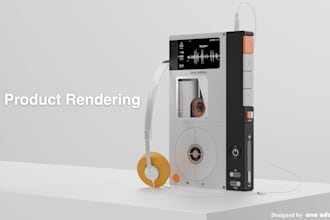 create realistic product renders for marketing and ecommerce