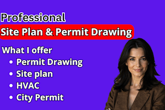 full landscape architectural permit set, site plan, pool, backyard city approval