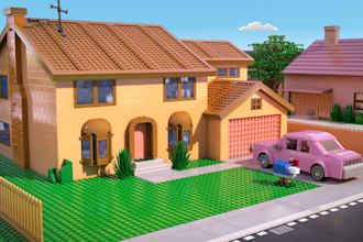 design custom lego moc model lego house with instruction using bricklink studio