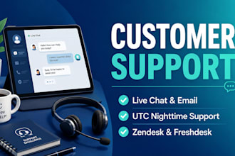 be your virtual assistant for customer support and live chat