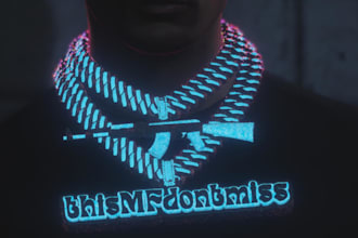 create a custom iced chain or pendant for gta fivem