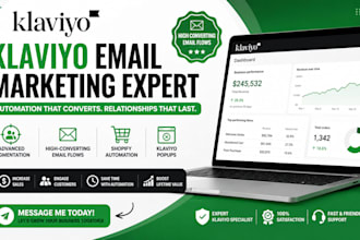 klaviyo segmentation email expert flow setup shopify automation klaviyo popup