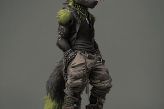 draw custom furry art for you